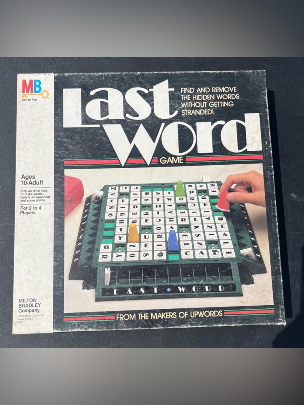 LAST WORD Vintage Board Game by Milton Bradley (1985) – Complete w/Box